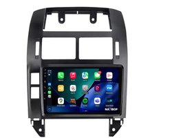 Geschikt voor Volkswagen Polo - Zwart (2002 t/m 2009) | 4+64GB 8-CORE | 9 inch Android 15.0 CarPlay autoradio | Draadloos CarPlay & Android Auto | Mic, Camera (AHD) & DAB+ | Bluetooth & WiFi | NAVIBOP NB-4521 | Bouwjaar 2002 t/m 2009