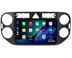 Geschikt voor Volkswagen Tiguan (2007 t/m 2016) | 4+64GB 8-CORE | 9 inch Android 15.0 CarPlay autoradio | Draadloos CarPlay & Android Auto | Mic, Camera (AHD) & DAB+ | Bluetooth & WiFi | NAVIBOP NB-5097 | Bouwjaar 2007 t/m 2016