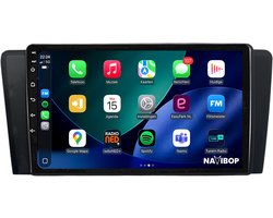 Geschikt voor Volvo V70 (2004 t/m 2009) | 9 inch Android 15.0 CarPlay autoradio | Draadloos CarPlay & Android Auto | 2GB RAM + 32GB | Mic, Camera (AHD) & DAB+ | Bluetooth & WiFi | NAVIBOP NB-2043 | Bouwjaar 2004 t/m 2009