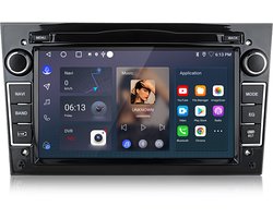 Hexinex Quad-Core autoradio Geschikt voor Opel Astra Corsa Meriva Zafira - Draadloos CarPlay, Android Auto, multimediaspeler, 2GB+64GB,Android 15