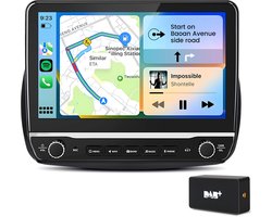 Junsun 10.1" autoradio Mercedes Benz Smart Forfour Fortwo 453 (2014-2020), - Draadloos CarPlay, Android Auto, Android15, DAB, multimediaspeler, Mechanische knoppen, 2GB+64GB