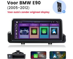 JUNSUN 10.25“ Linux Carplay Autoradio Idrive Voor BMW E90 E91 E92 2004-2012 GPS Navi USB BT + CAM