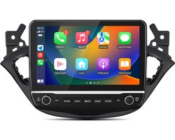Junsun 2DIN Autoradio Geschikt voor Opel Corsa E (2015-2019) / Adam | Android 15, 2+64 GB, Draadloze CarPlay & Andriod Auto, DAB+, GPS-Navigatie, WIFI, Bluetooth, RDS, FM, SWC, 10.1-inch Touchscreen, DSP, Quad-core processor