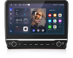 Junsun Android 15 Autoradio Geschikt Voor Audi A4 8E 8H B6 B7 (2000-2009) Accessoires, 2GB+64GB, Draadloze CarPlay, DAB+, GPS-Navigatie, Bluetooth, 10.1-inch Touchscreen, DSP, Quad-core processor