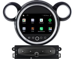 Junsun Android 15 Autoradio Geschikt voor BMW Mini R60 2011-2014 Accessoires , 4GB+64GB, Draadloze CarPlay & Andriod Auto, DAB+, GPS-Navigatie, WIFI, Bluetooth, RDS, DSP, SWC, 9-inch Touchscreen, 4G-LTE, DSP, Octa-core processor