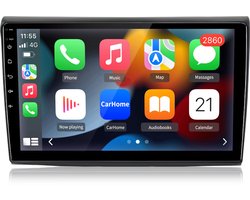 Junsun Android 15 Autoradio Geschikt Voor Fiat Bravo 2007-2012 Accessoires, 2GB+64GB, Draadloze CarPlay & Andriod Auto, DAB+, GPS-Navigatie, Stuurwielbediening, Bluetooth, Handsfree, 9-inch Touchscreen, DSP, Quad-core processor