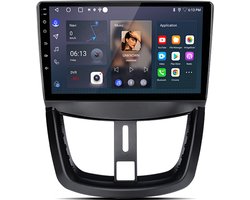 JUNSUN Autoradio - Geschikt voor Peugeot 207 CC 2006-2015, - Android 14- 2+32 GB - Apple Carplay & Android Auto - GPS Navi & SWC & Bluetooth & Wifi & DSP