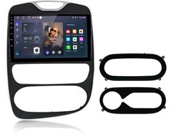 JUNSUN Autoradio | Geschikt voor Renault Clio IV (MK4) 2016-2019 | Android 15 GPS Navi 8-kern - CarPlay & Android Auto, Bluetooth, WiFi, RDS FM, stuurwielbediening - 4+64GB