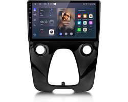 Junsun Autoradio - Geschikt voor Toyota Aygo II Citroen C1 Peugeot 108 (2014-2021) - Android 15 - Draadloos CarPlay & Android Auto - 10 Inch IPS Scherm, GPS Navigatiesysteem, DAB+, WiFi, Stuurwielbediening, RDS, DSP, Quad-core processor