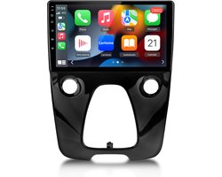 Junsun Octa-Core autoradio voor Peugeot 108/ Citroen C1/ Toyota Aygo- Draadloos CarPlay, Android Auto, multimediaspeler, 4GB+64GB