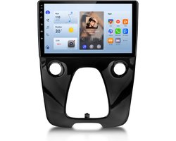 JUNSUN V2 Pro - Android Autoradio voor Toyota Aygo II Citroen C1 Peugeot 108 (2014-2021) - Draadloos CarPlay & Android Auto - 2GB+64GB Android 14 - 10 Inch IPS Scherm, GPS, DSP, Stuurwielbediening