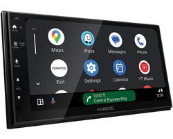Kenwood DMX5623DABS - Multimediasysteem - 6.8" touchscreen -Draadloze Apple Carplay en Android Auto