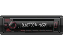 Kenwood KDC-BT460U Radio-CD Speler - Bluetooth - Rood