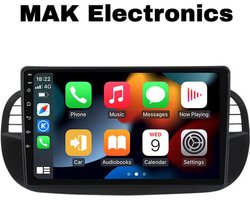 Navigatie Systeem | Apple CarPlay | Geschikt voor Fiat 500
