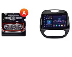 Navigatiesysteem auto met scherm - autoradio geschikt voor CarPlay en Android auto - bluetooth radio - geschikt voor Renault Captur 2013-2019