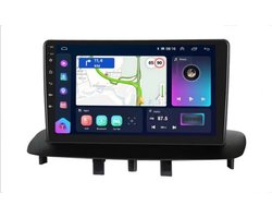 Navigatiesysteem auto met scherm - autoradio geschikt voor CarPlay en Android auto - bluetooth radio - geschikt voor Renault Megane 2008-2015