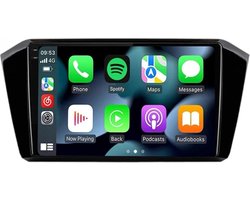 Navigatiesysteem auto met scherm - autoradio geschikt voor CarPlay en Android auto - bluetooth radio - geschikt voor Volkswagen Passat B8 2014-2020