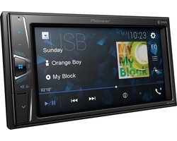 Pioneer DMH-G220BT – 2-DIN multimedia autoradio met 6,2″ touchscreen, Bluetooth & USB – 13-bands equalizer – Mechavrij