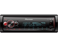 Pioneer MVH-S520DAB Autoradio Enkel din Rood-USB-Bluetooth - 4 x 50 W