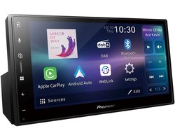 Pioneer SPH-DA77DAB | Multimedia Autoradio met 6.8” Touchscreen - DAB+ - Draadloze Apple CarPlay - Android Auto & achteruitrijcamera aansluiting