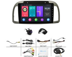 Premium - Autonavigatie Navigatiesysteem - Multimedia - 9 inch Scherm - Touchscreen - Carplay - Android Auto - 2+32 GB - Achteruitrijcamera - Geschikt voor 02-09 Nissan MICRA 3 K12 - Zwart Model - Ingebouwd - China 2021