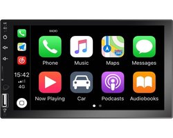 TechU™ Autoradio T135 – 2 Din met Afstandsbediening – 7.0 inch Touchscreen Monitor – FM radio – Bluetooth & Wifi – USB – AUX – SD – Handsfree bellen