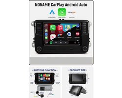 VW RCD 360 PRO Android Auto en Apple Carplay - Plug & Play Volkswagen Android Auto / Apple Carplay Radio en Navigatie