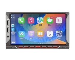 Wireless Apple Carplay & Android auto navigatie – autoradio 4x55W universeel 2-din draadloos