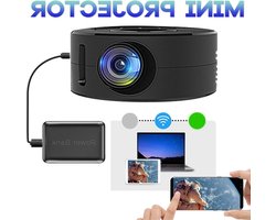 1080P draagbare filmprojector - Ingebouwde luidspreker - Kleine projector voor thuisbioscoop