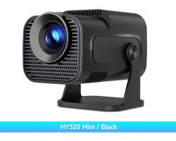 Android 11 - 390Ansi - Hy320 Projector - 4K Native - 1080P Dual Wifi6 - Bt5.0 Cinema - Outdoor Draagbare Projector Upgraded - Hy300