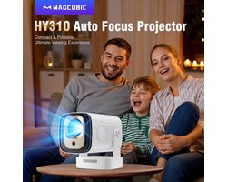 Beamer - Projector Beamer - Macubic HY310 - Android - WiFi - Autofocus - Wit