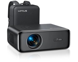 Beamer - Projector - Mini Projector - 4K - FHD 1080P - 26000 Lumen - Auto Focus & Keystone - WIFI 6 & Bluetooth – Draagbare - Home Theater Beamer – EU Plug - Zwart