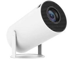 BeamR - Draagbare mini beamer - 200 ANSI lumen - WiFi6 - Bluetooth 5.0 - 4K support - Android 11 - Home Cinema - Projector