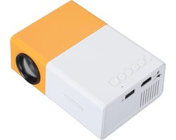 Draagbare LED-projector , Meerdere Poorten en Stille Luidsprekers - Ideaal voor Thuisbioscoop, Films, Video's en Games