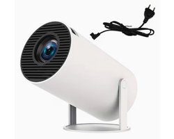 Draagbare projector - 4K en 1080P - met Android App - 180° rotatie - voor binnen en buiten