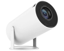 Draagbare Smart Beamer – 4K Ondersteuning, 360° Draaibaar, Android, Perfect voor Thuisbioscoop