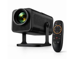 Elementkey CineCubic + Gyro Air Mouse - Beamer Projector - 300 Ansi - Android, WiFi 6, Bluetooth 5.0 - Auto Keystone - Apps