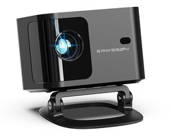 Erikssøn Beamer Prime - Incl. Standaard - Streamen Vanaf Je Telefoon - 6600 Ansi-Lumens - Projector - Mini - Beamers