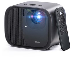 ​ETOE E3 Pro Android Projector - Google TV, 600 ANSI, 1080p Native, Auto-Focus, 2x10W Speakers, 4K Decoding​​
