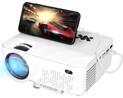 Gran Vida® - Mini Projector - 1080P HD - 240 Inch Scherm - 7000 Lumen - Home Theater