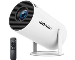 Hozard® Mini Beamer – HD Projector – Android 11.0 & WiFi 6 – Media Streamer - Alles-in-één Smart TV Projector