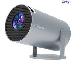 Jurrys Beamer - Mini - Projector - Outdoor - Wifi - Android - Draagbaar - Grijs - Bluetooth - 5W Speaker - HDMI - Indoor