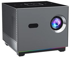 Lunekiss Slimme Projector 300 ANSI – 8K/4K Ondersteuning – WiFi 5G – Bluetooth 5.0 – Voice Remote – Draagbare LED Beamer