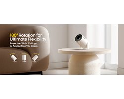 Magcubic HY300 Pro Beamer – 4K Support – Smart Android 11 – Wifi6 – Bluetooth – 290 ANSI – Mini Cinema Projector