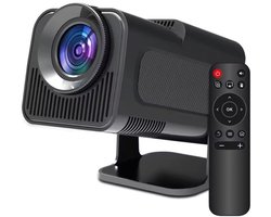 Mini Beamer 4K - Draagbare Projector - 390ANSI - ANDROID 11.0 - NETFLIX - Zeer helder - Ingebouwde Audio