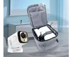 Mini Beamer Magcubic HY310 Android 11-projector 4K Native 1080P Autofocus Native 330ANSI Dual Wifi - Geschikt voor IOS en Android - Android 11 - Draagbaar - Thuisbioscoop - Wit