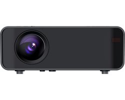 Mini Beamer Projector Zwart - Projector - Miniprojector - Inclusief HDMI kabel - Afstandbediening – Draagbaar - Draadloos voor Apple - EK