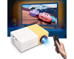 Mini LED Projector - Mini Draagbare Privé Thuisbioscoop Projector - 1080P HD Binnen & Buiten Multifunctionele Reisprojector - voor Thuisfeesten/Entertainmentlocaties of Buitenrecreatie