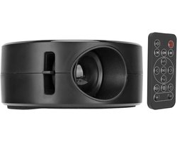 Mini Portable Projector 1080P HD Video, 14 To 100 Inch Large Projection Film, Compatible with Smartphone for Home Theater Outdoor