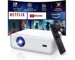 MIRA® Mini beamers - Projector - Mini beamer - Wit - 22cm x 17cm x 8cm